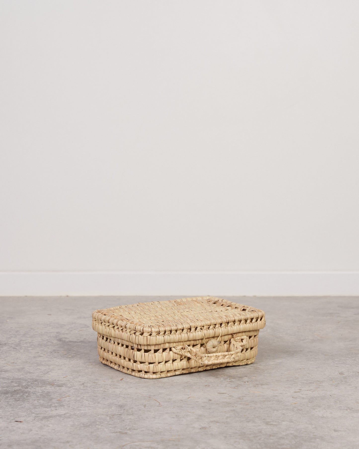 Maletín de palma y caña Raga (Pequeño)