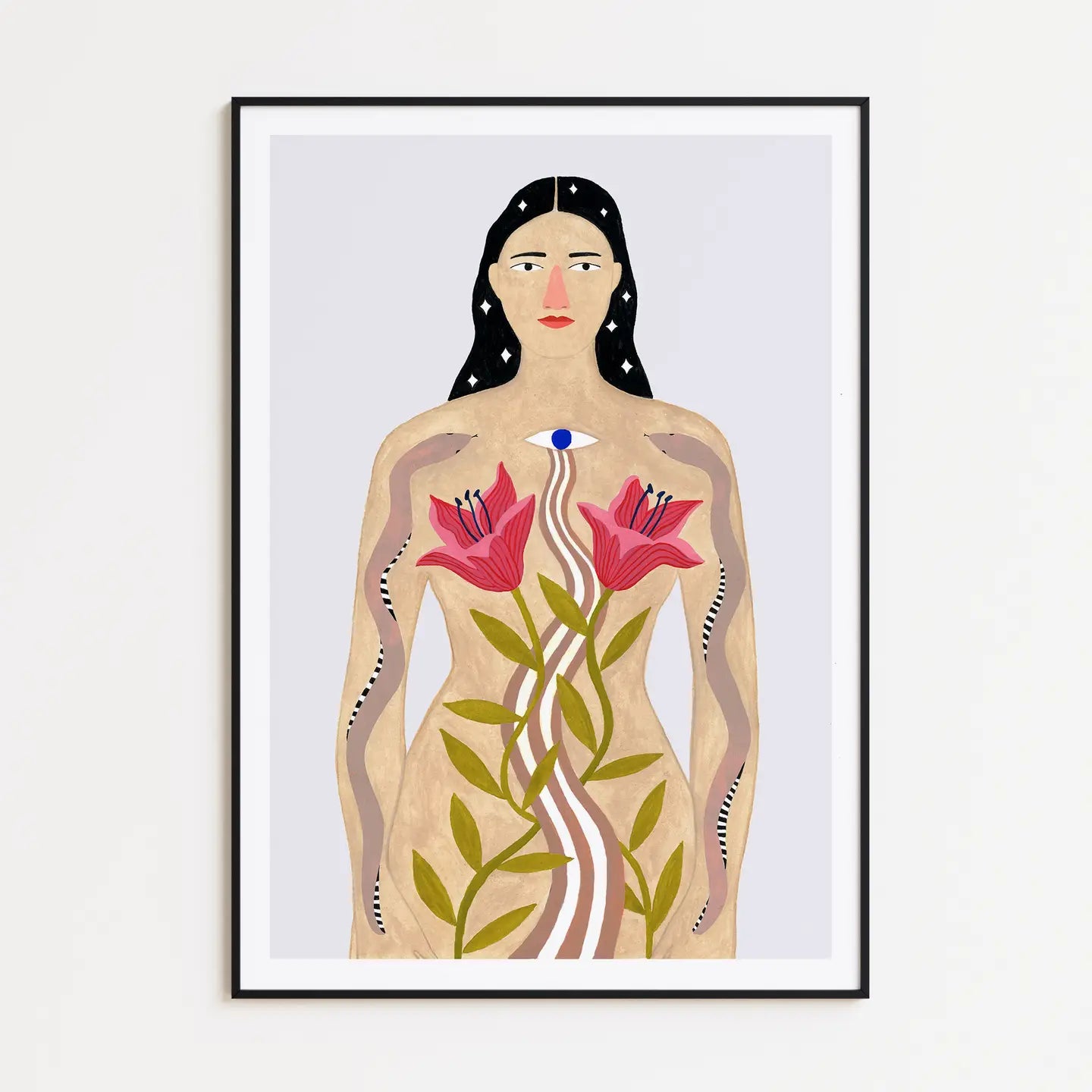Ilustración 'Mujer Mística'