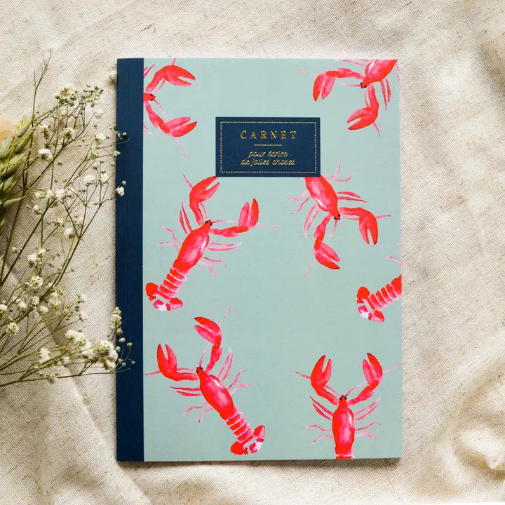 Papelería Cuaderno A5 / Lobsters