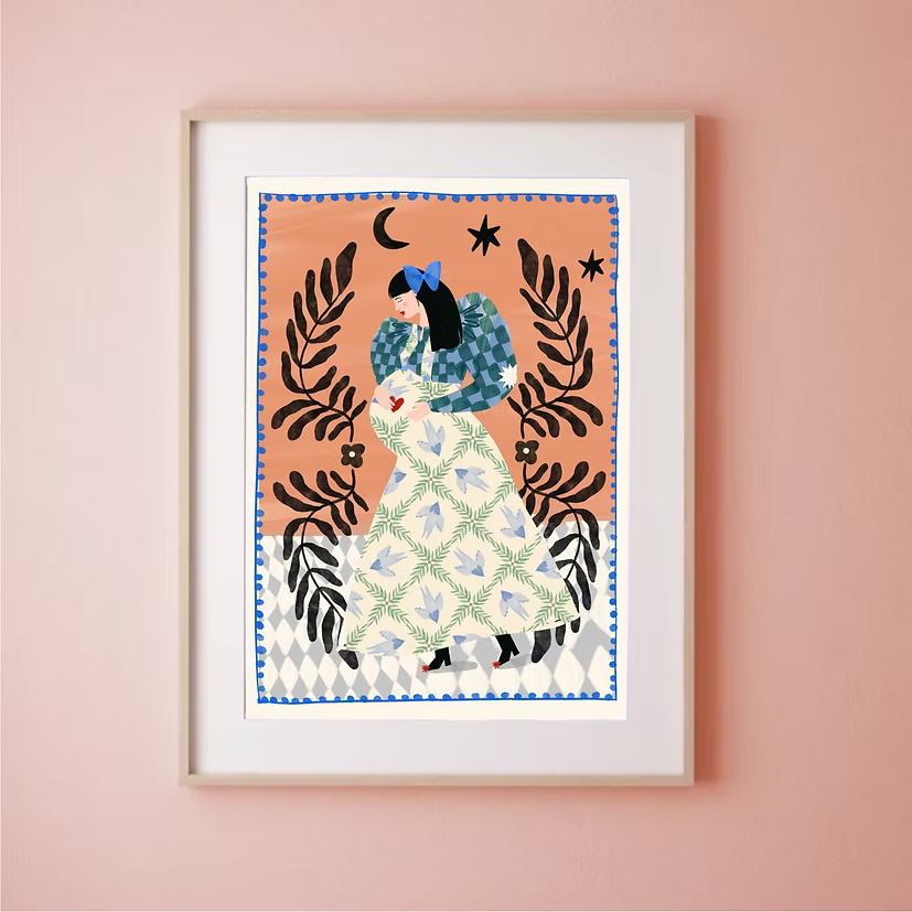Carole Hillman - 'Folk pregnant woman'