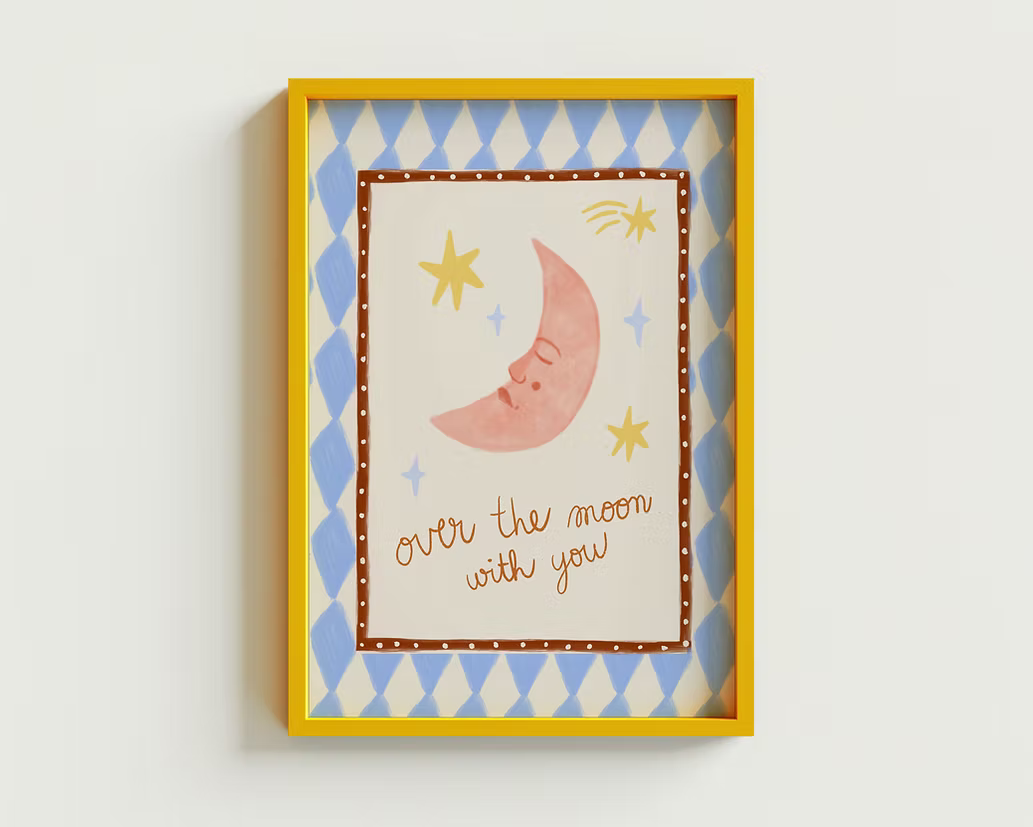 Carole Hillman - 'Over the moon with you'