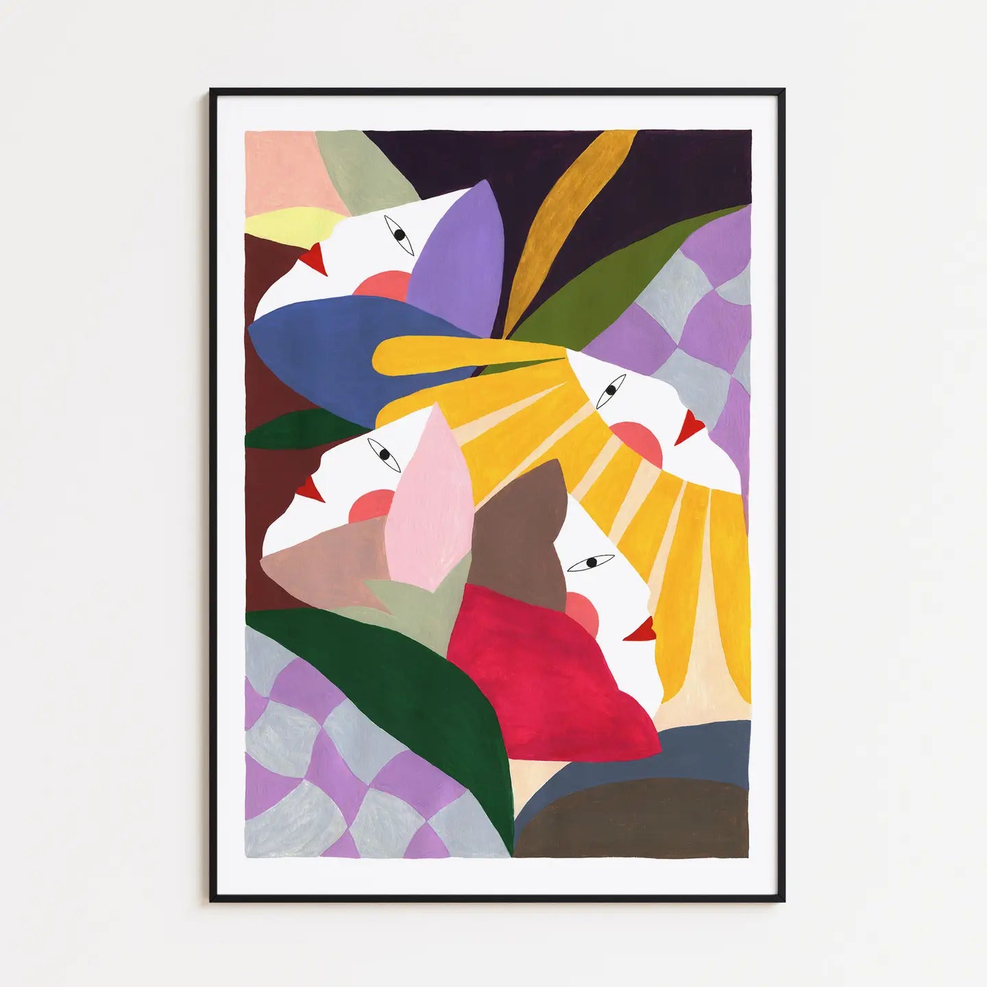 Ilustración Mujeres Flor