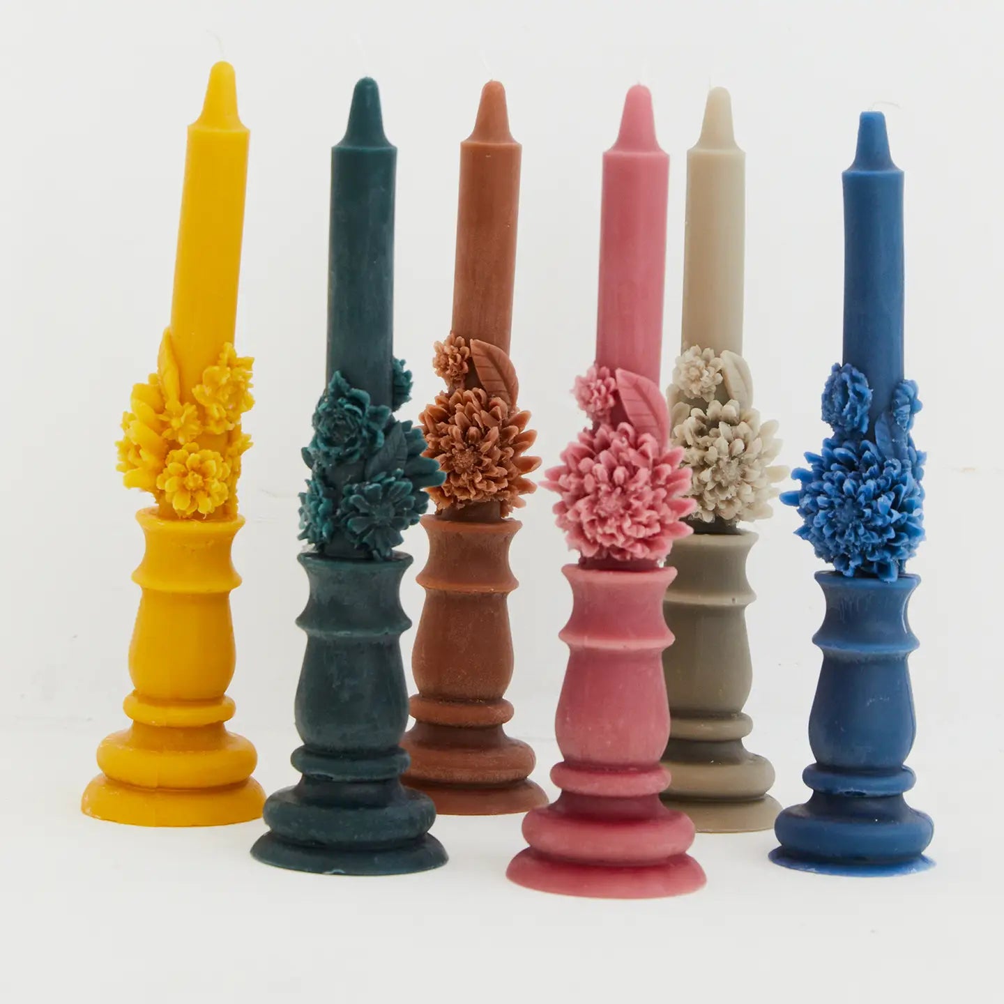 Vela Candela Flores - Rosa