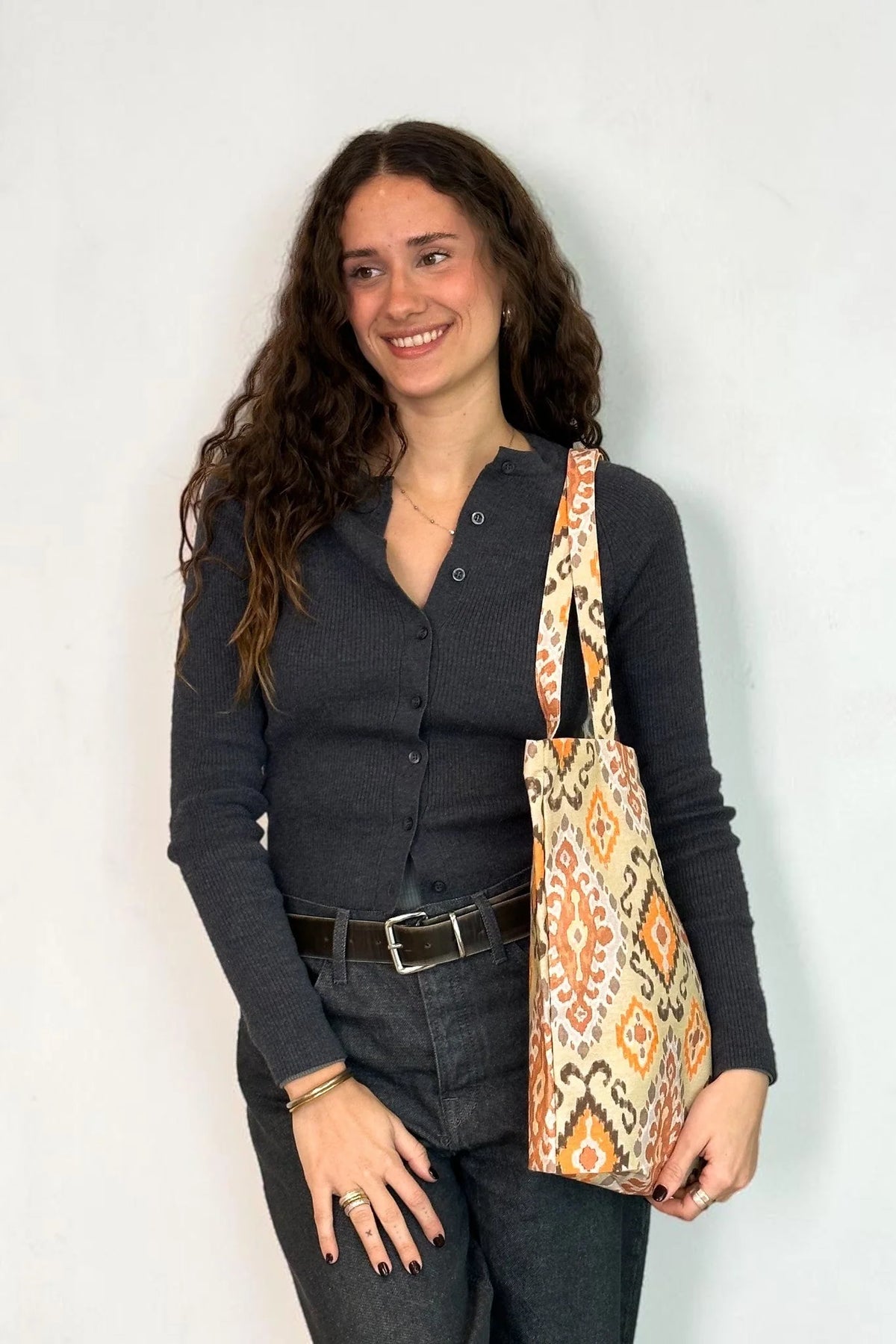 Bolsa pequeña Ikat