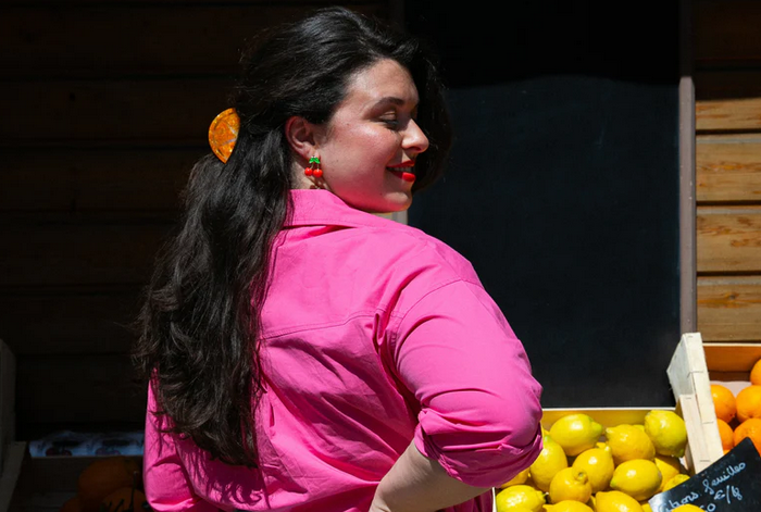 Pinza Naranja