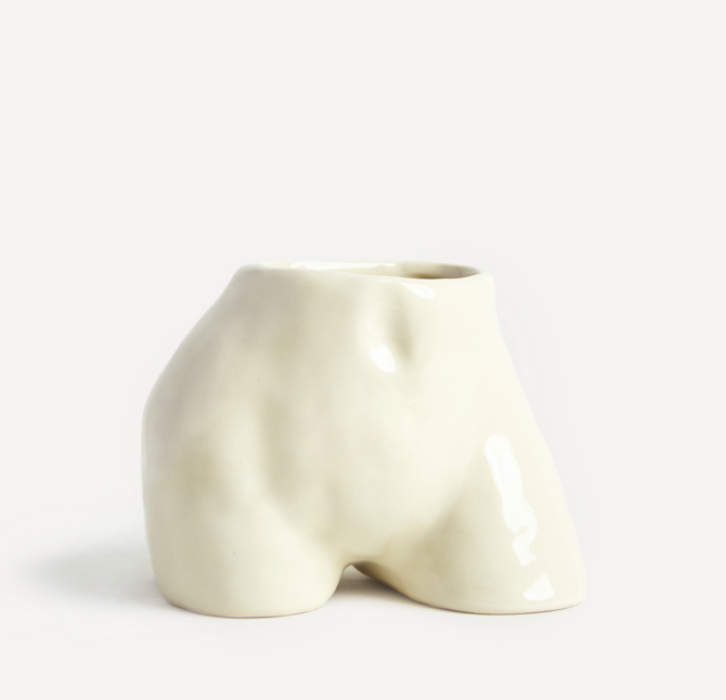 Jarrón Mini Bum Bum - Blanco