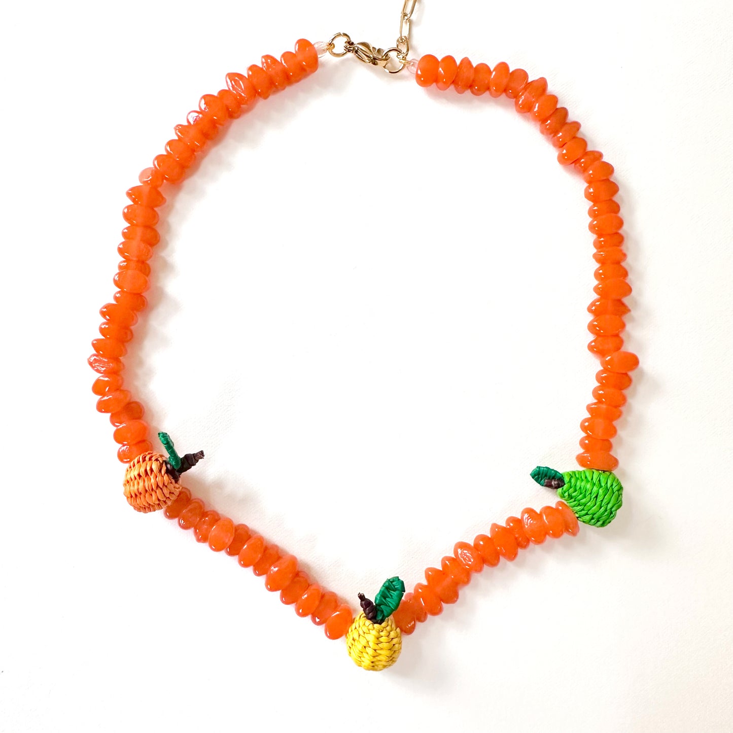 Collar Pera, naranja y limón
