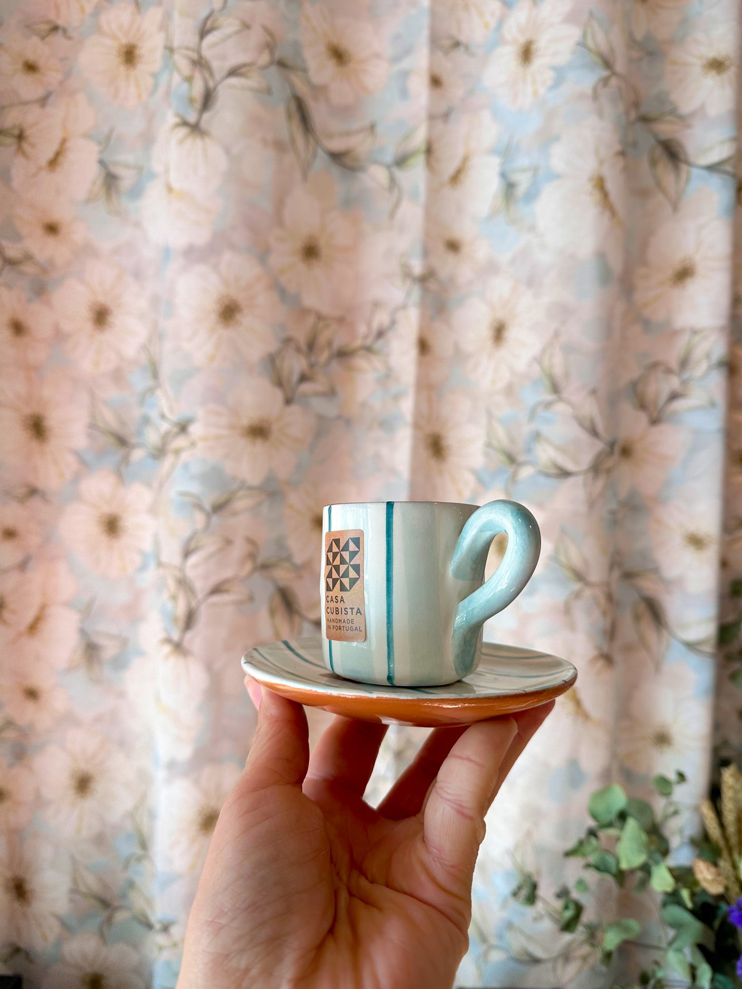 Set expreso Cabana (Plato + Taza) - Azul claro