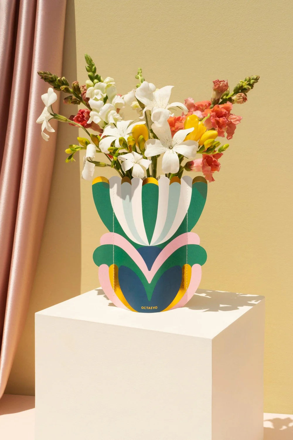 Mini paper vase Elysia
