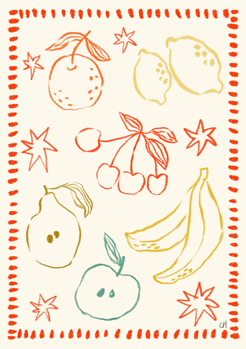 Carole Hillman - Folk Summer Fruit