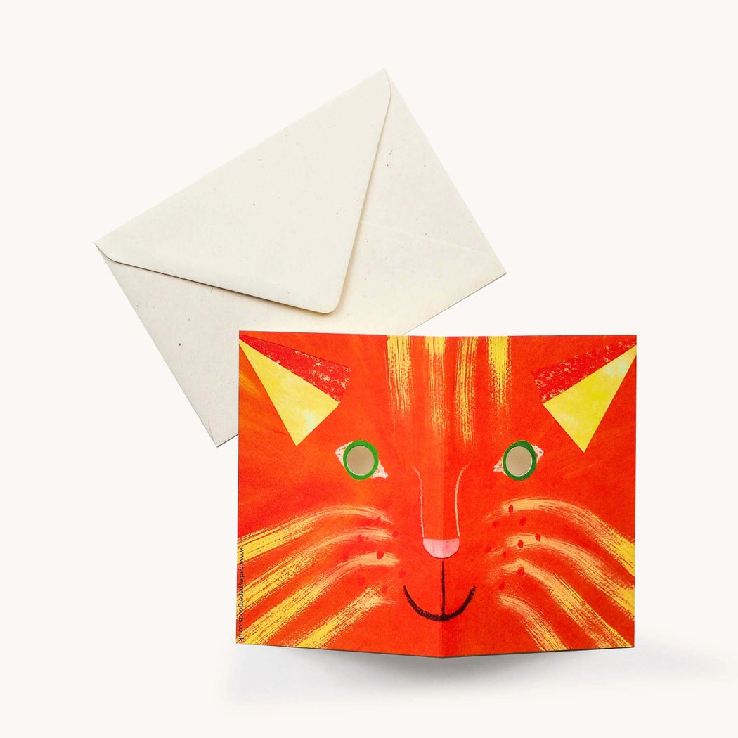 Tarjeta Máscara de gato