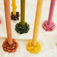 Vela Peonía - verde oscuro