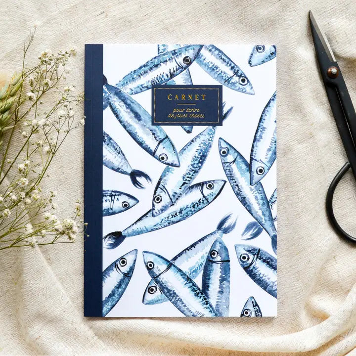 Papelería Cuaderno A5 / Les Sardines