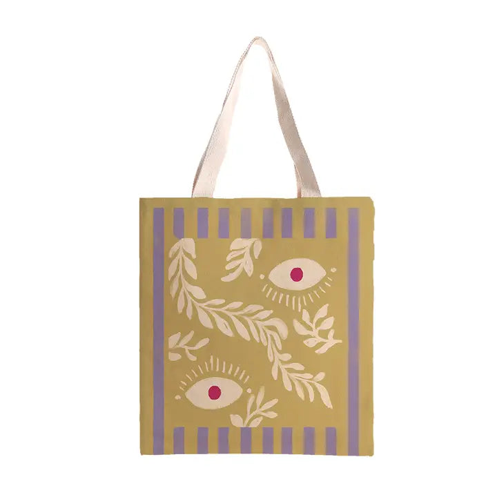 Bolsa tote 100% algodón / Caqui