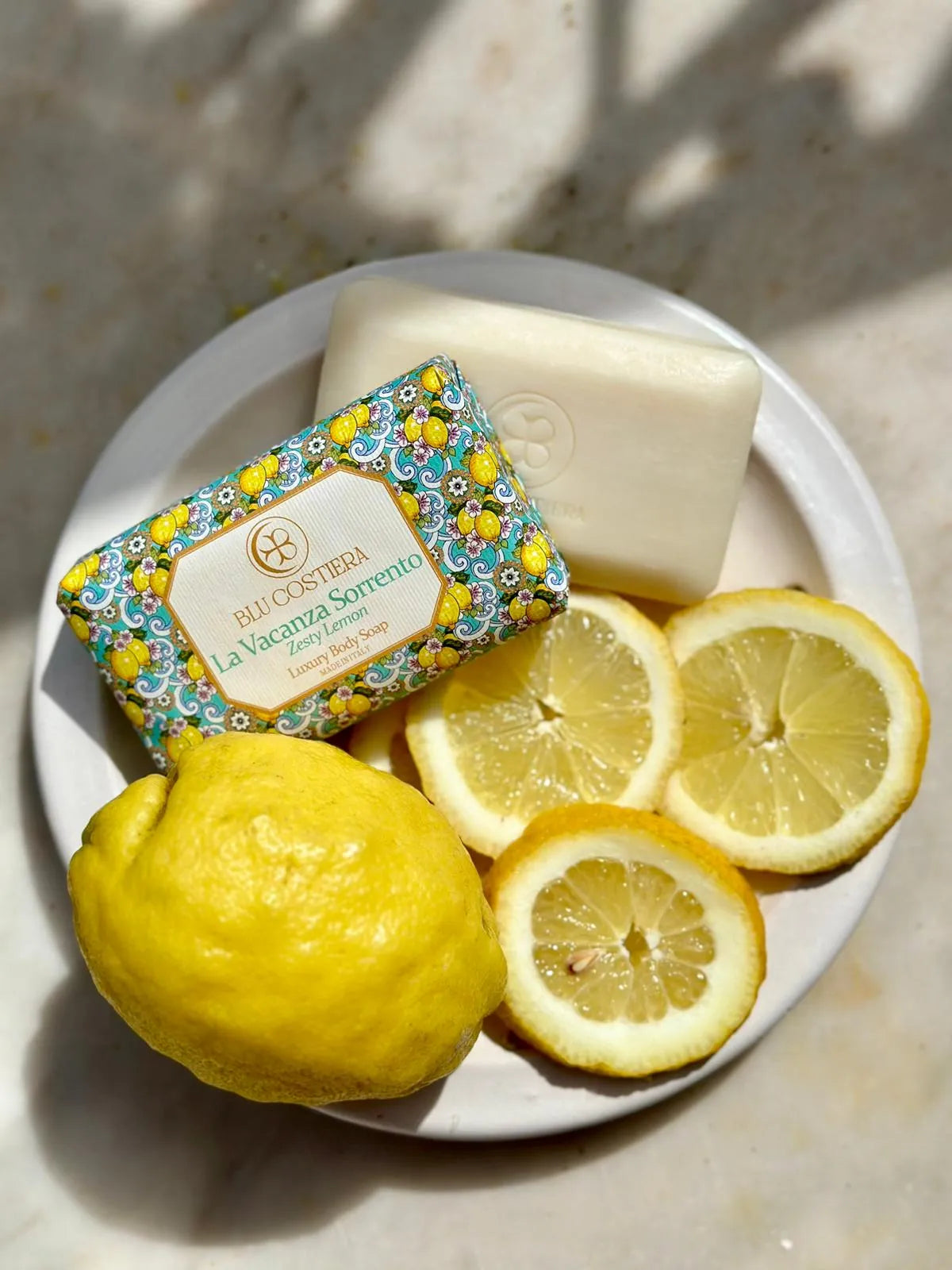 Jabón sólido - La Vacanza Sorrento (limón zesty)