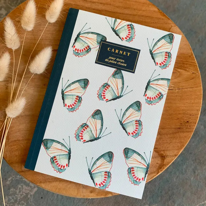 Papelería Cuaderno A5 Mariposas