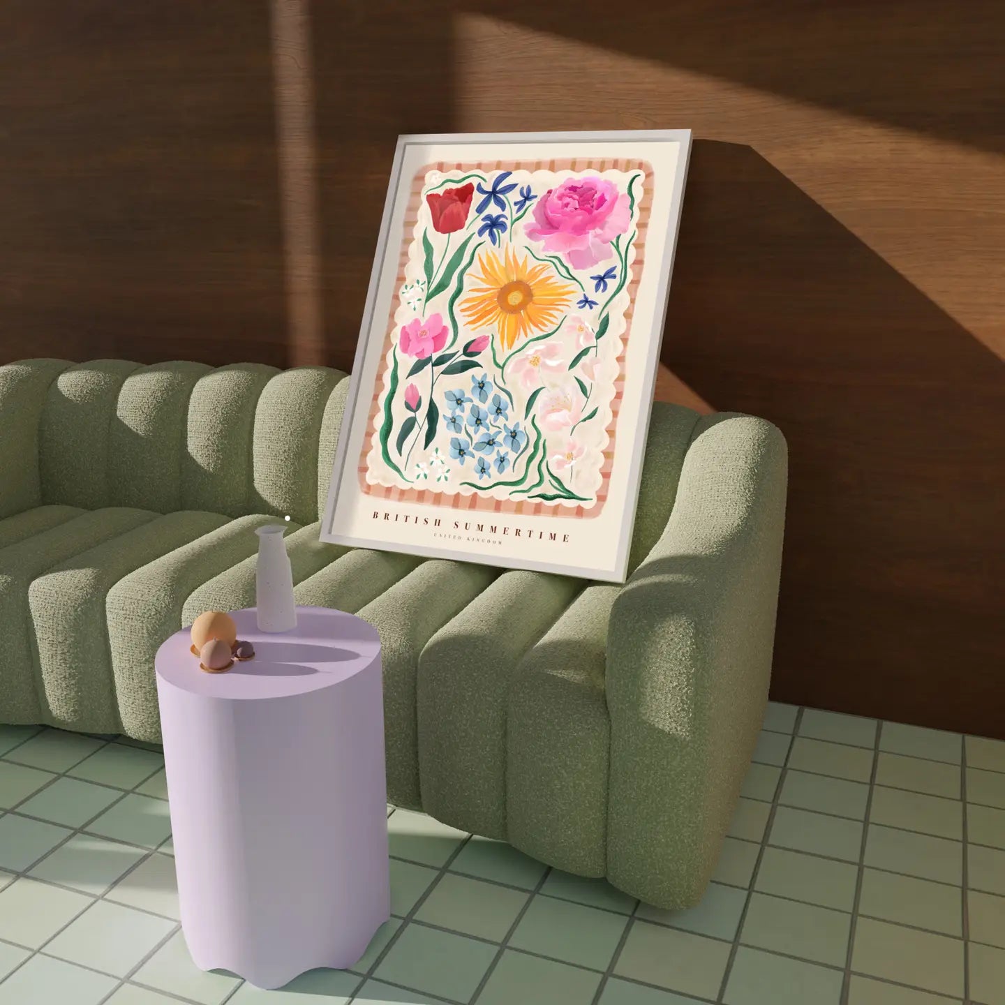 Ilustración Verano Británico