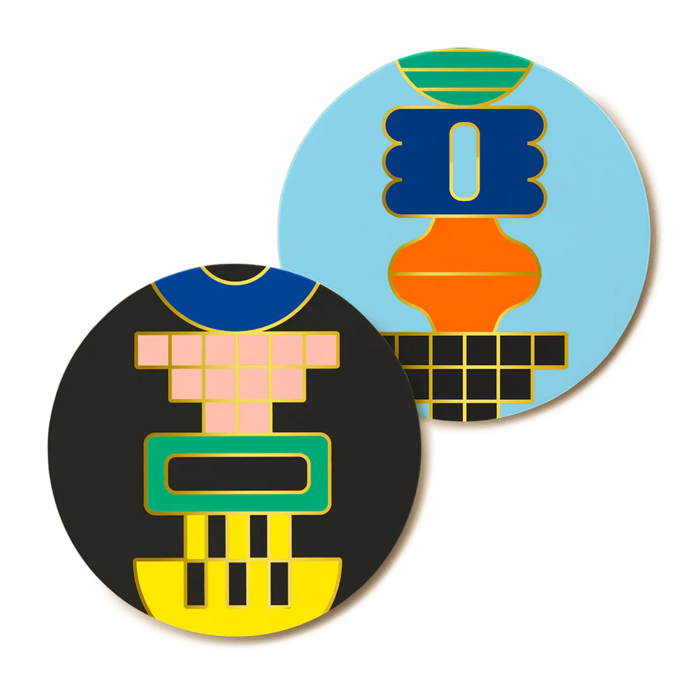 COASTERS (DOUBLE-SIDED) TEMPLO