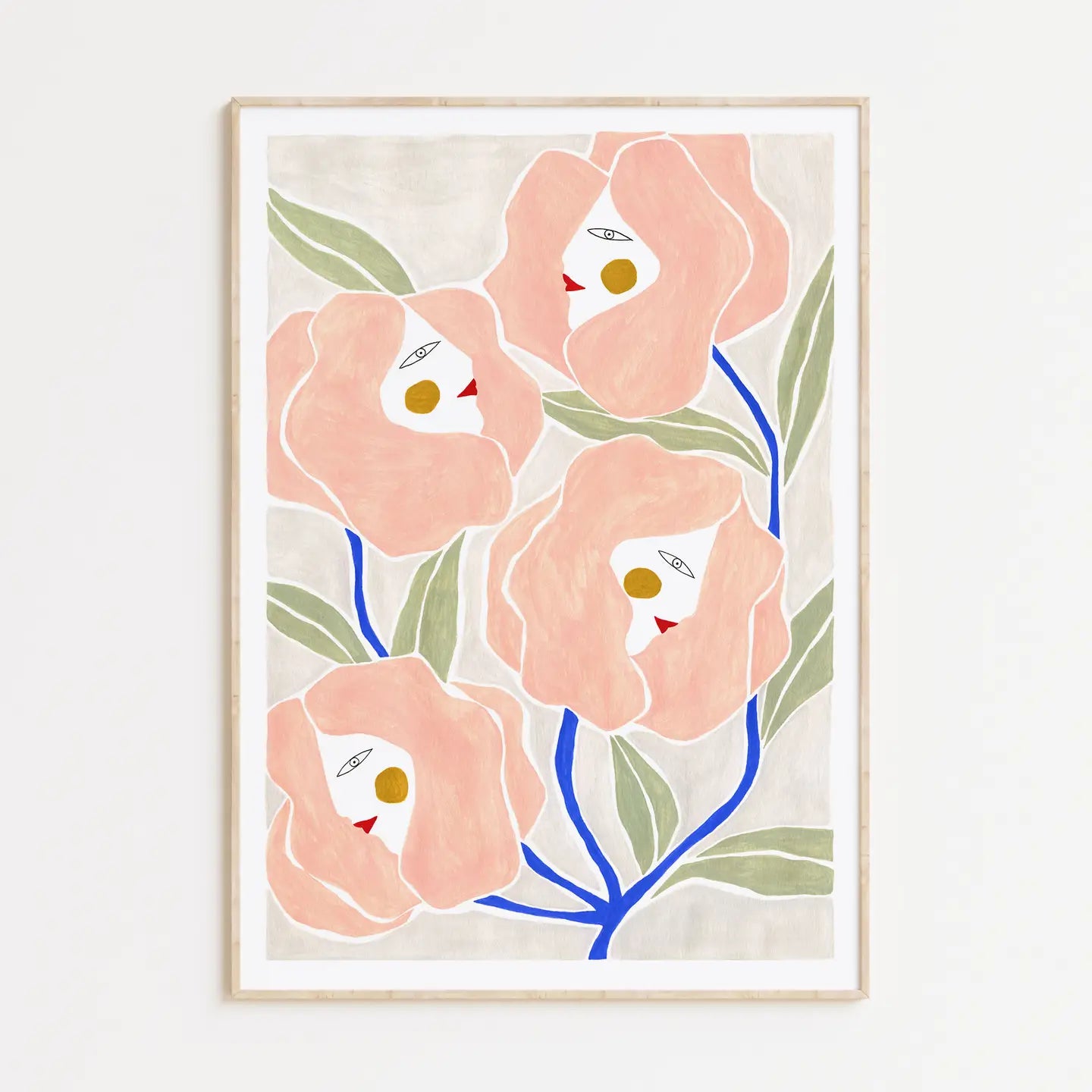 Ilustración 'Mujeres Rosas'