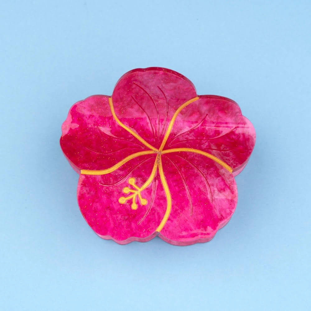 Pinza Flor de Ibisco