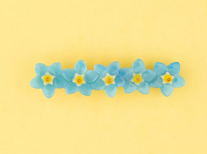Horquilla Flores azules