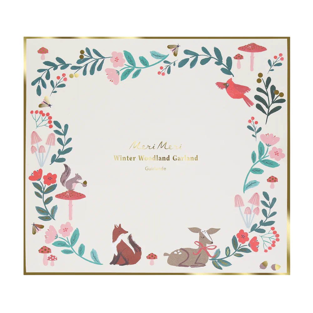 Guirnalda bosque navideño