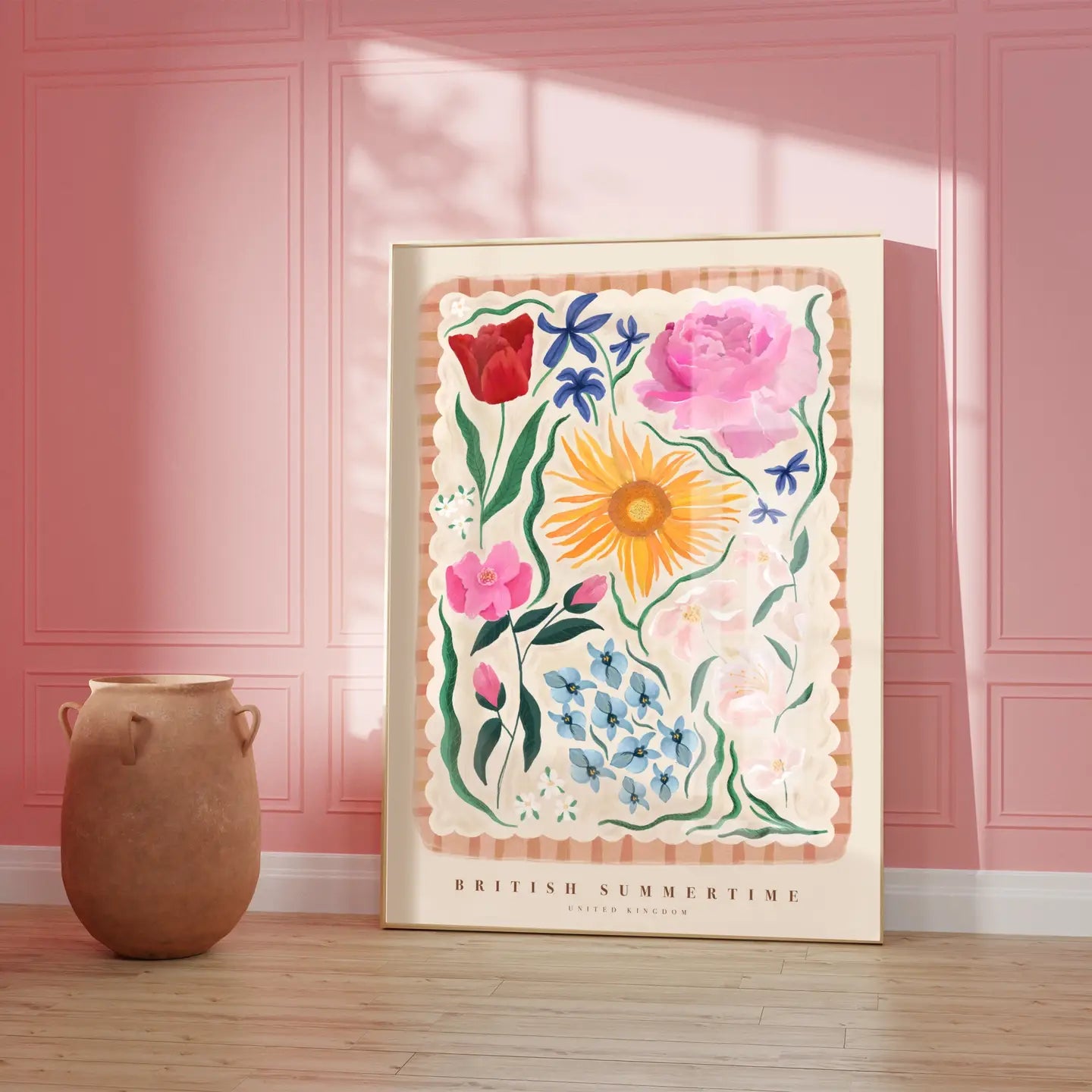 Ilustración Verano Británico