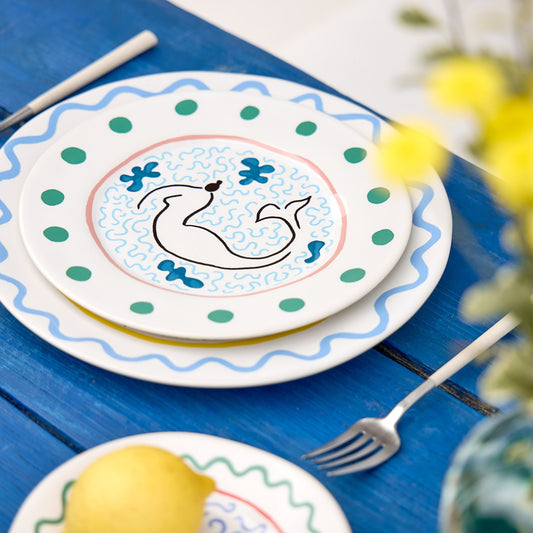 Plato postre SUMMER BLIS Sirena
