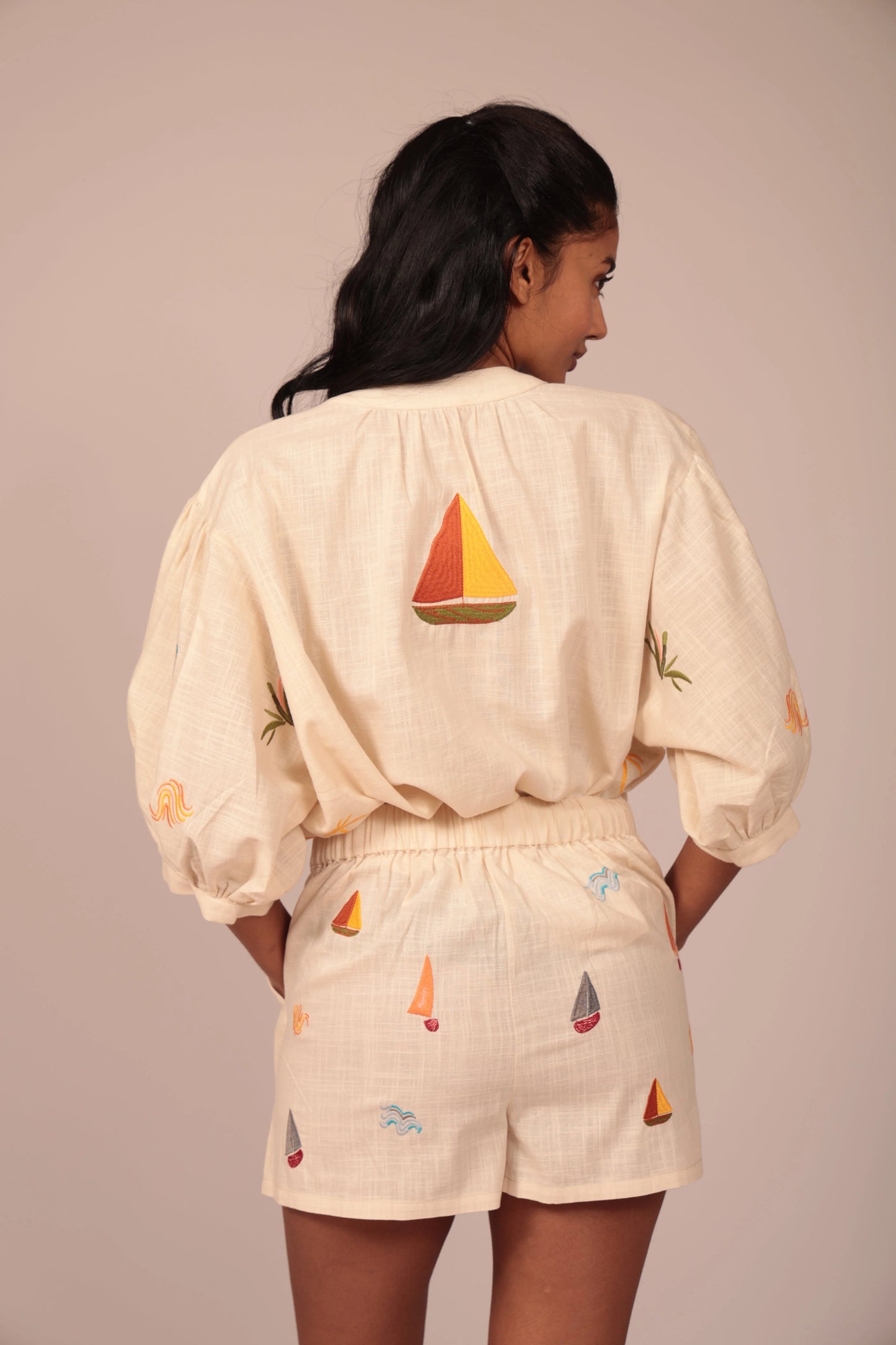 Blusa Bateaux