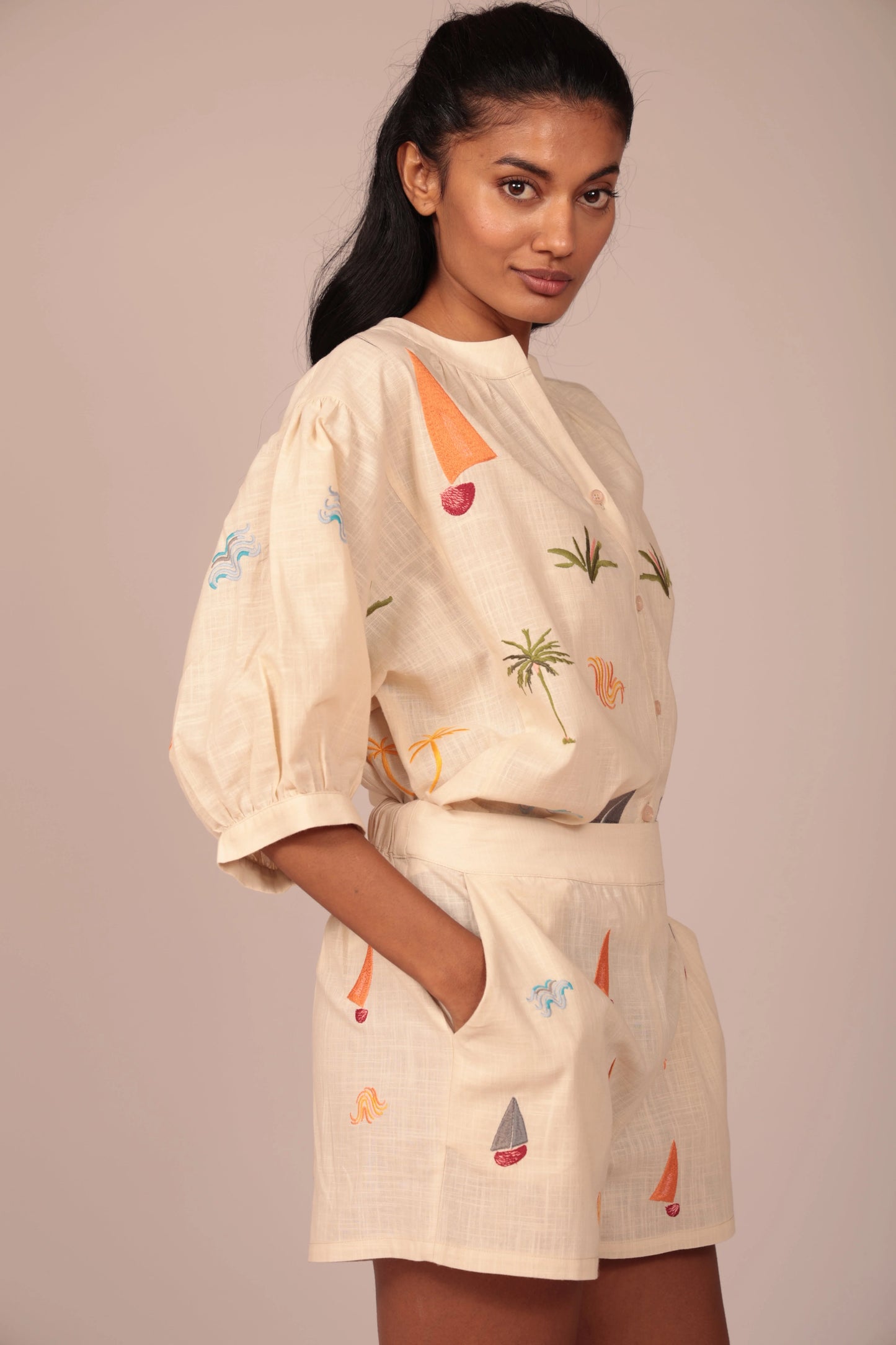 Blusa Bateaux