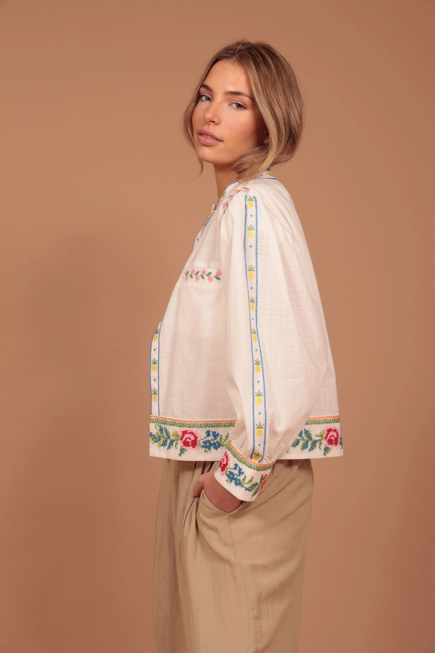 Chaqueta Rose - Blanca