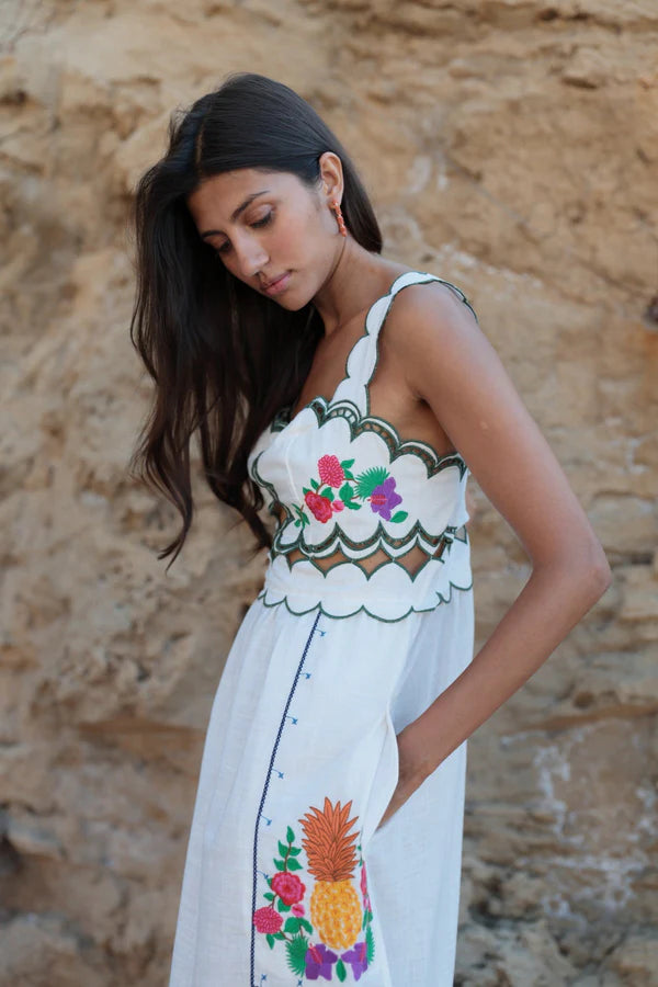 Vestido largo Frute