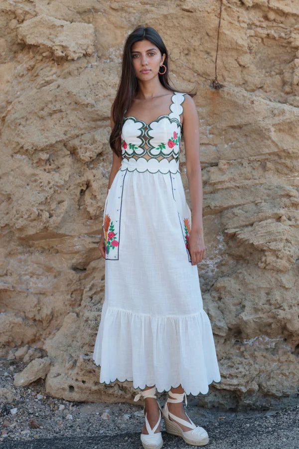 Vestido largo Frute