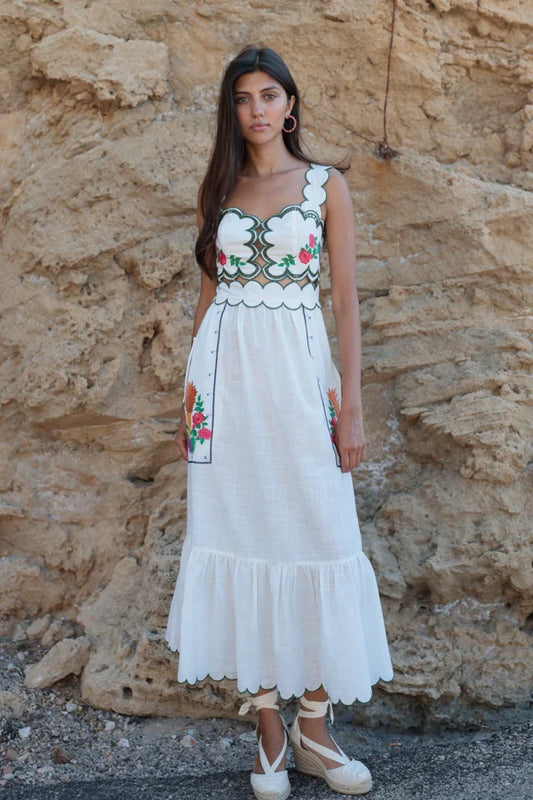 Vestido largo Frute