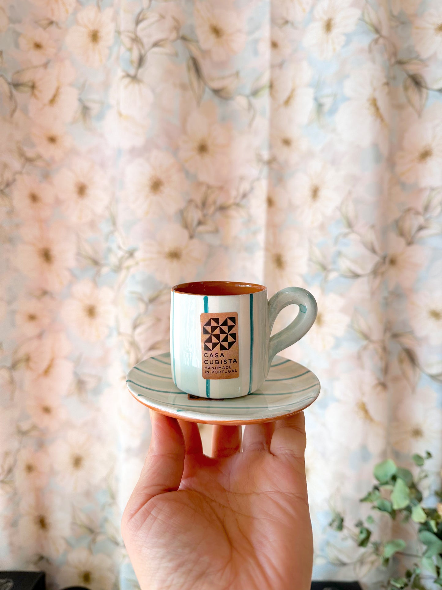 Set expreso Cabana (Plato + Taza) - Azul claro