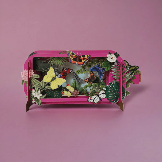 Tarjeta Desplegable - Mariposa