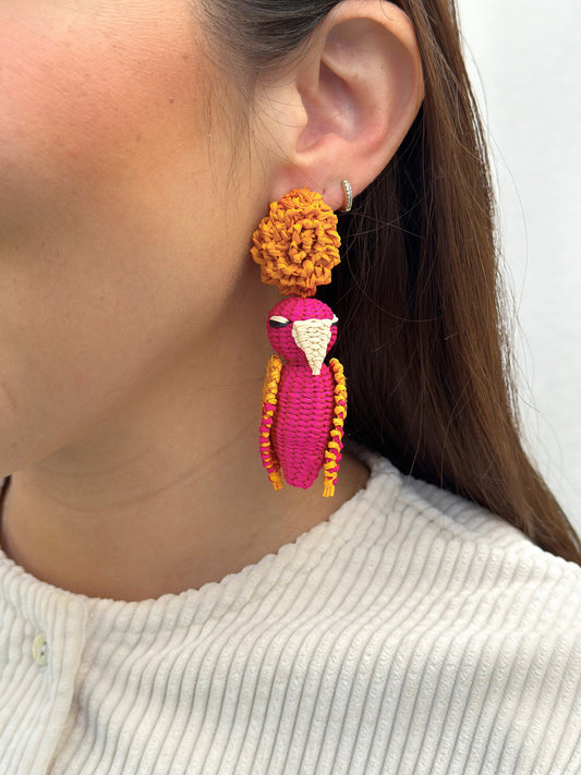 Pendientes Loro