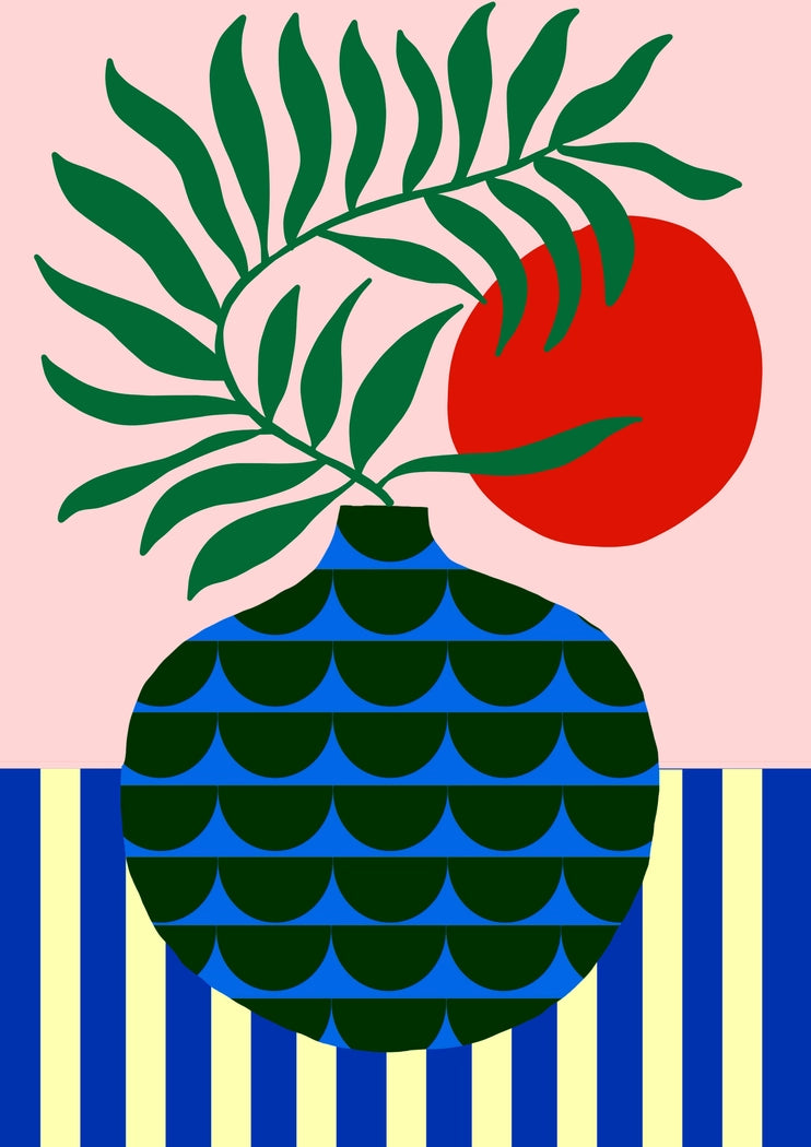 Ilustración Luz del atardecer