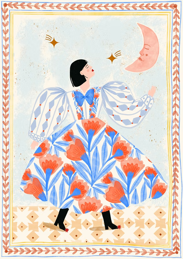 Carole Hillman - 'Folk Woman'