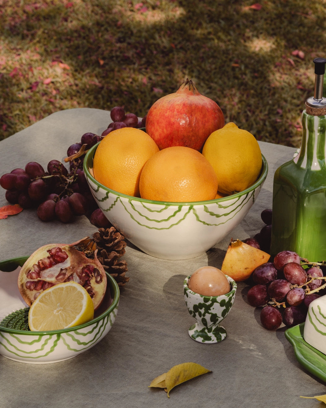 Ensaladera verde