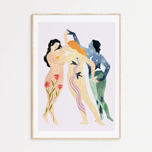 Ilustración 'Las Tres Gracias'