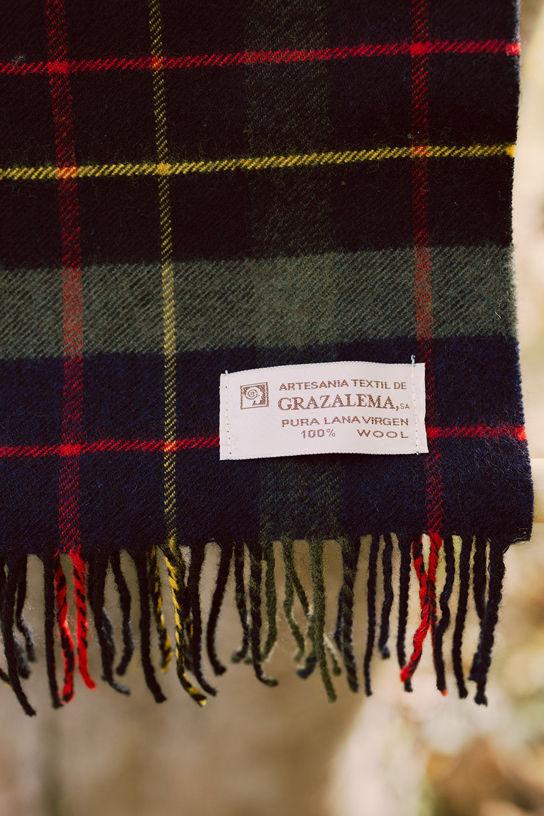 Bufanda Grazalema - Cuadro escoces