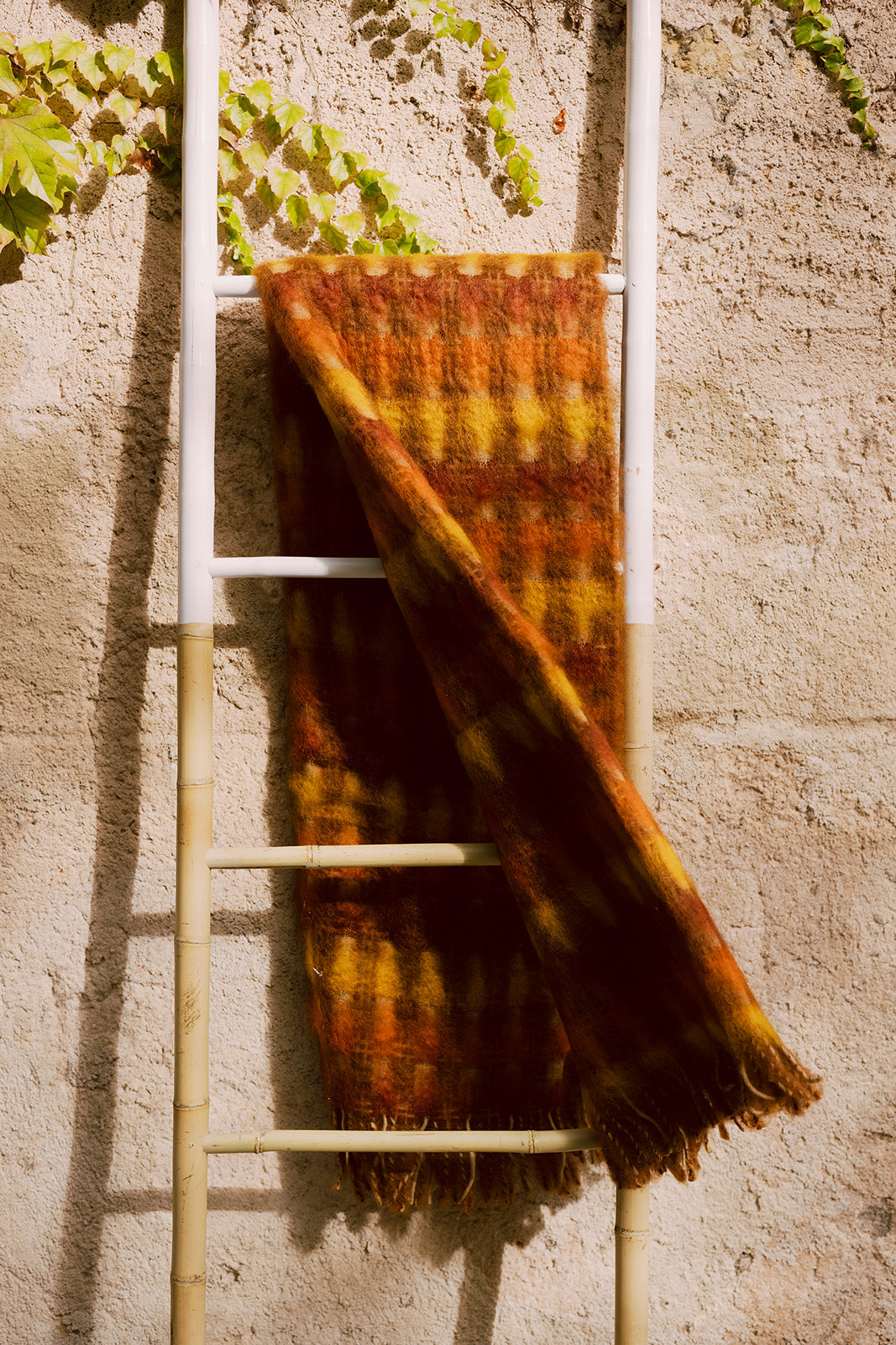 Manta Mohair Ezcaray - Marrón