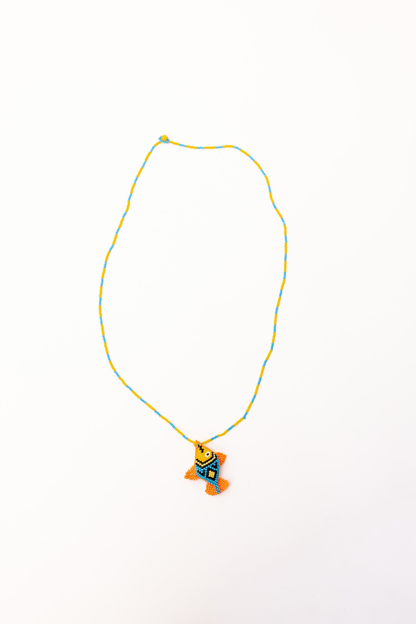 Collar pez azul