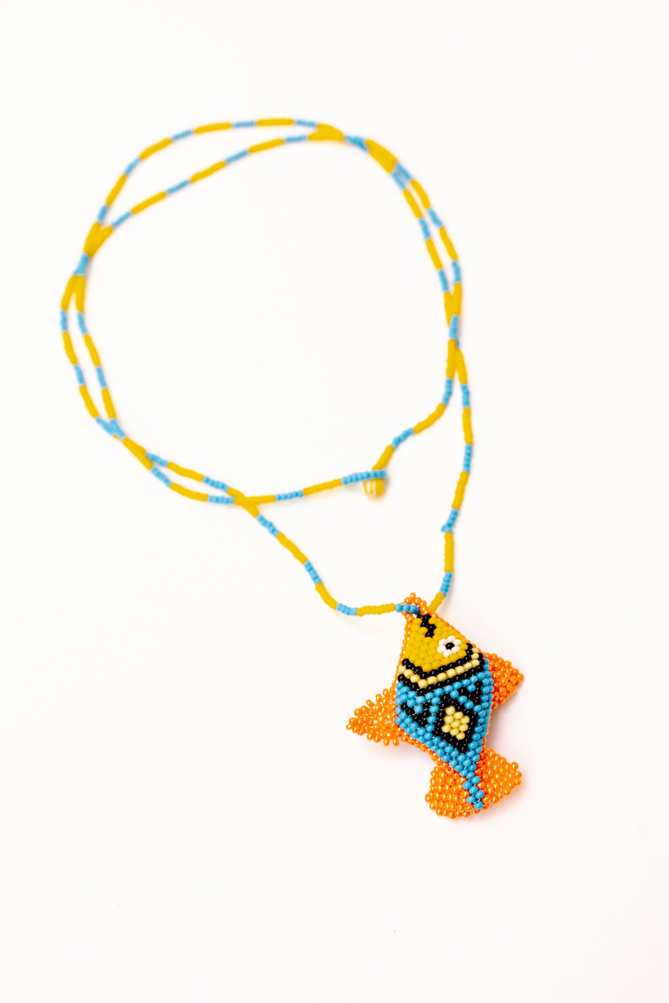 Collar pez azul
