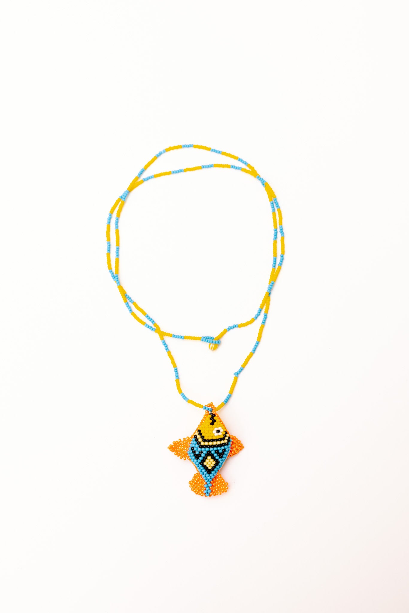 Collar pez azul