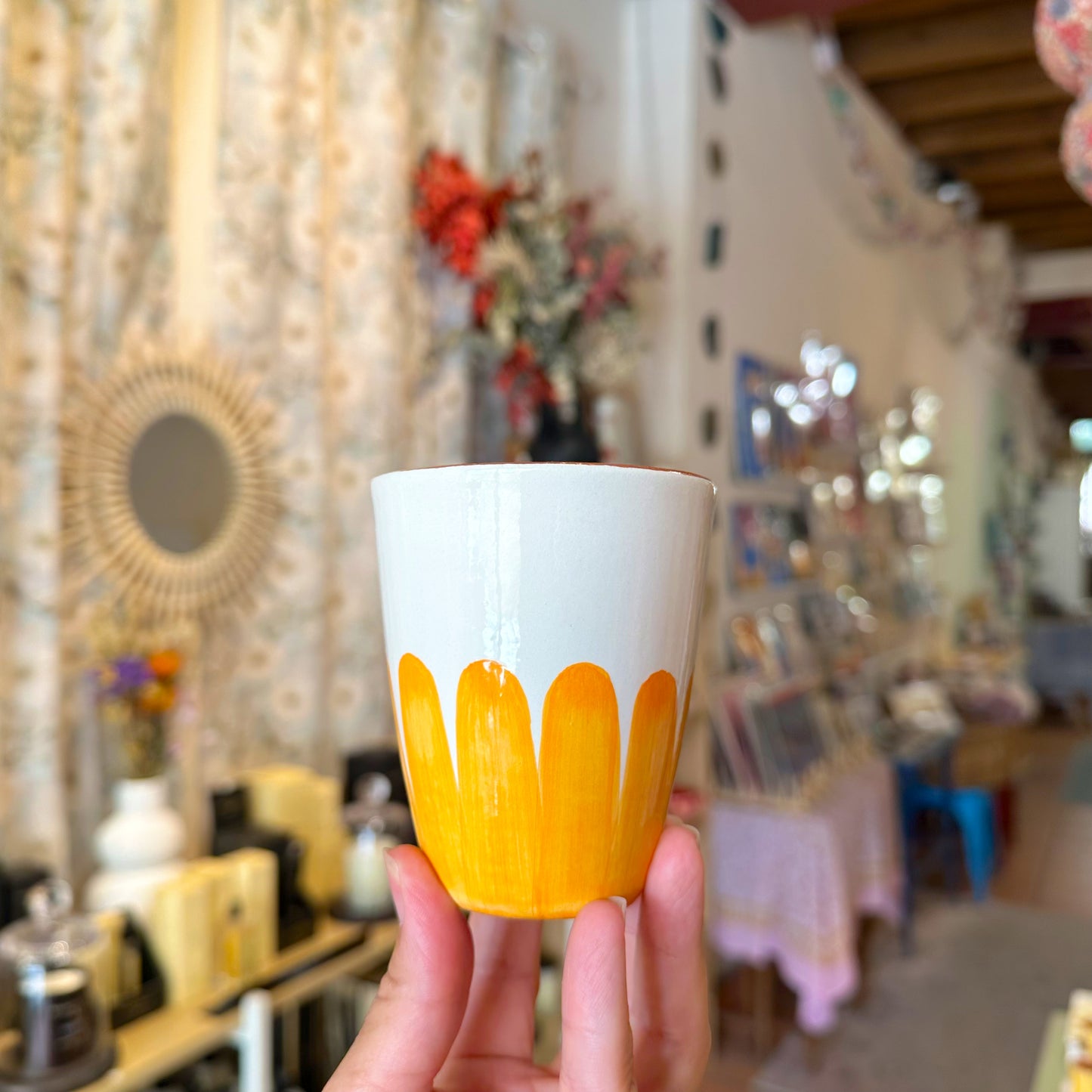 Vaso Dedos - naranja