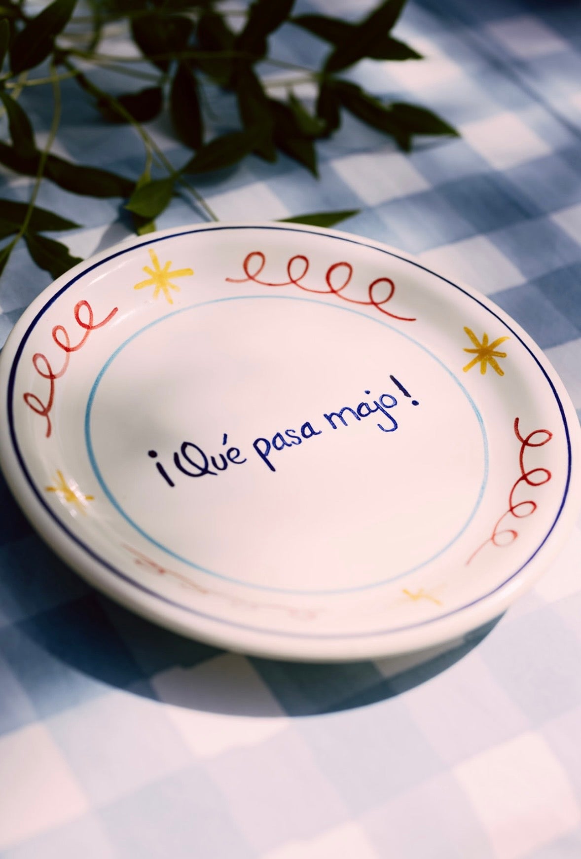 Plato 'Que pasa majo'
