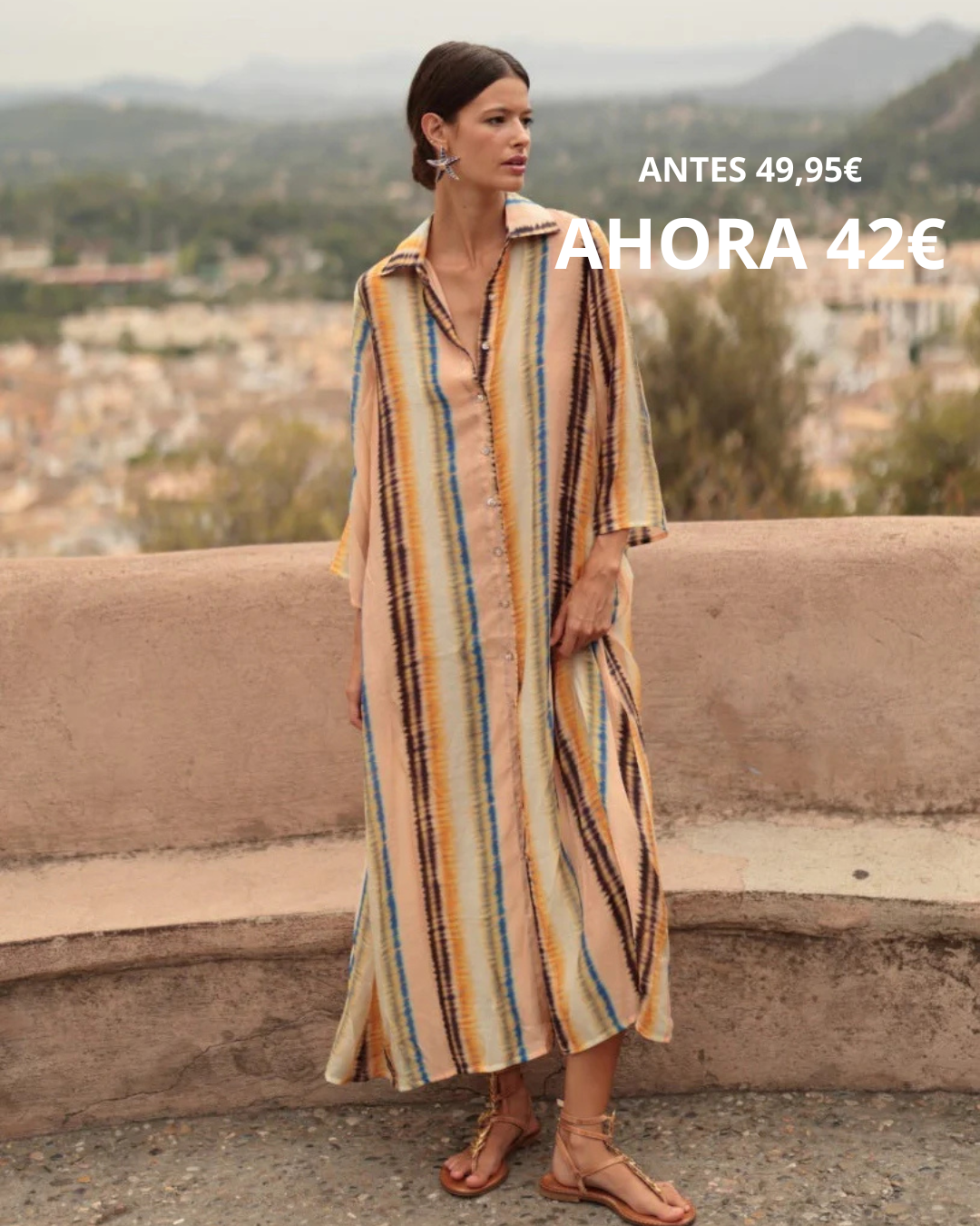 Vestido camisero Galea