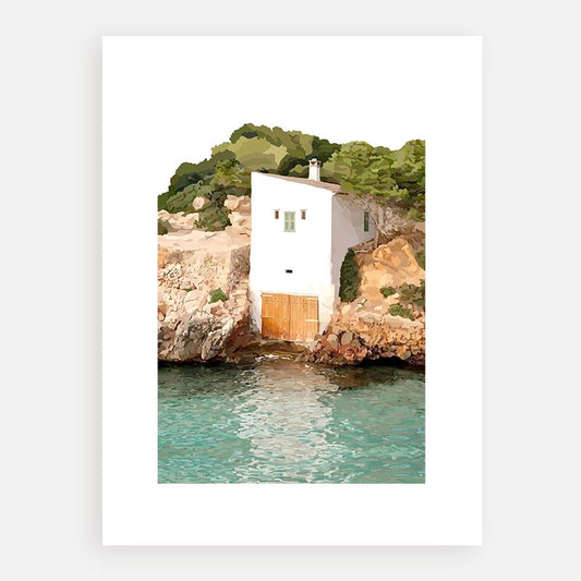 Ilustración A4 'Caseta Cala Almunia'